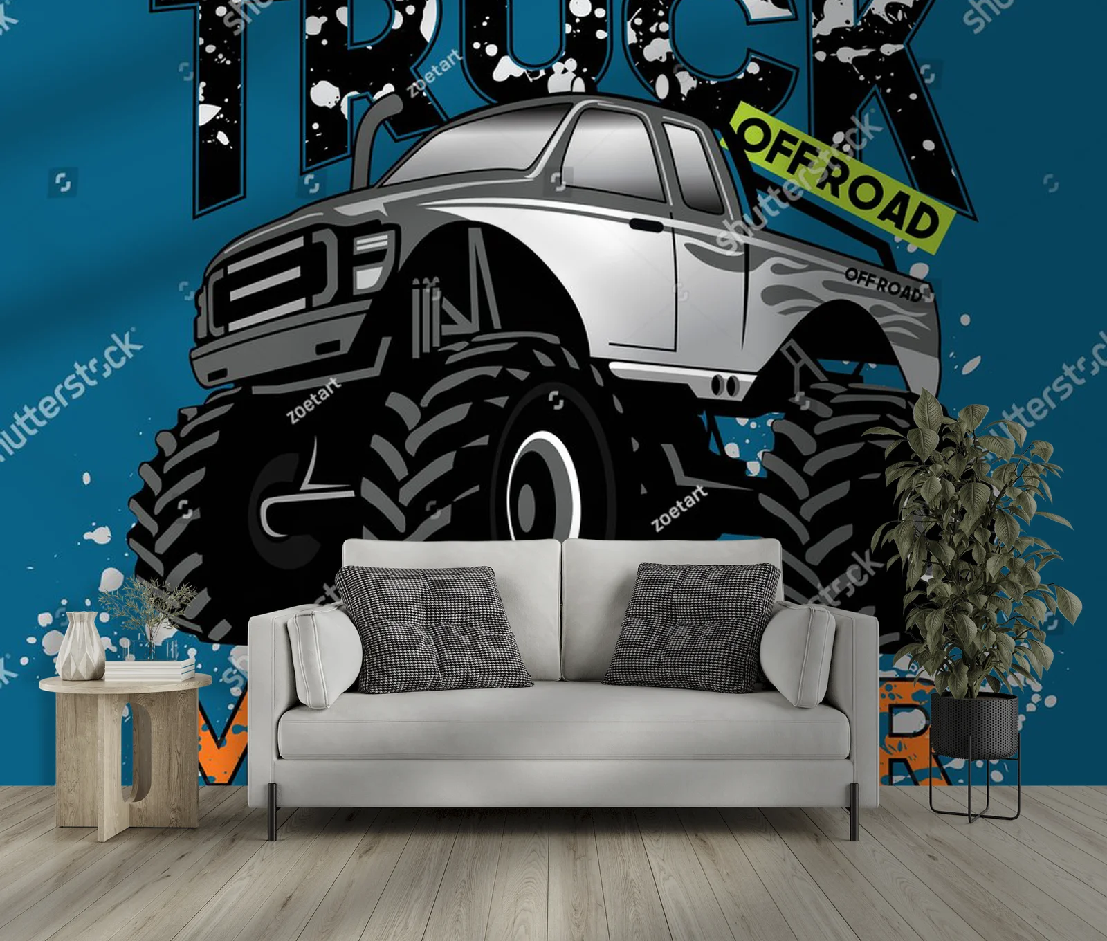 Dzynk! Potęga monster trucków w retro stylu
