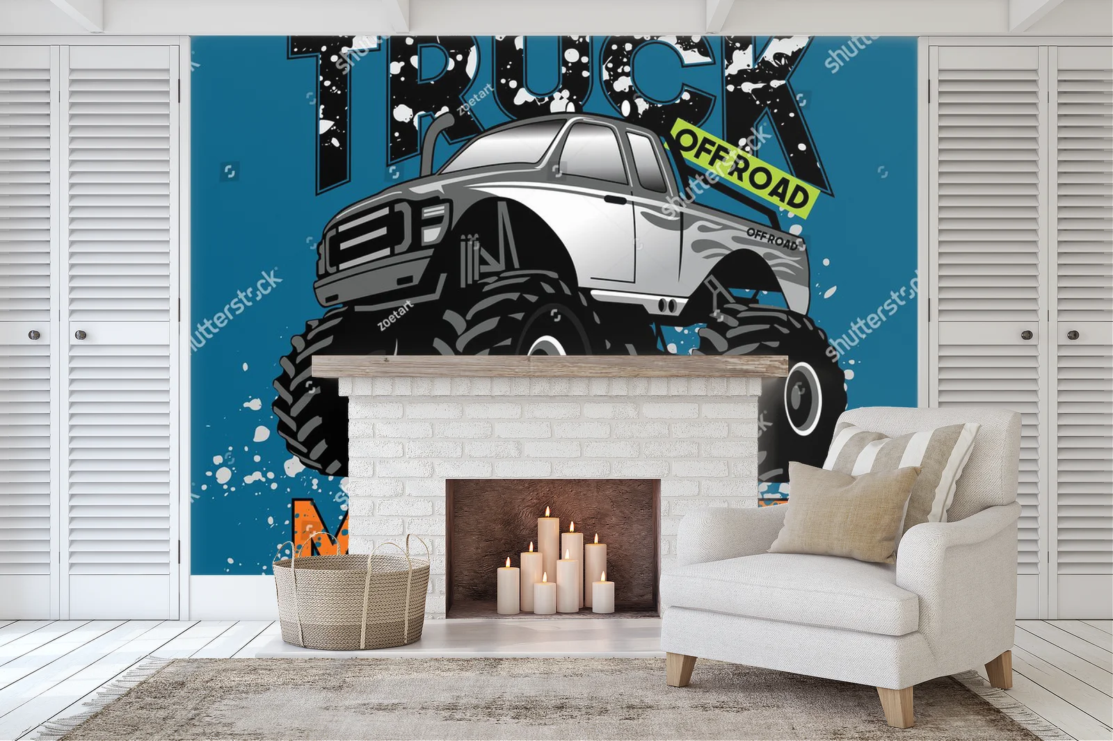 Dzynk! Potęga monster trucków w retro stylu