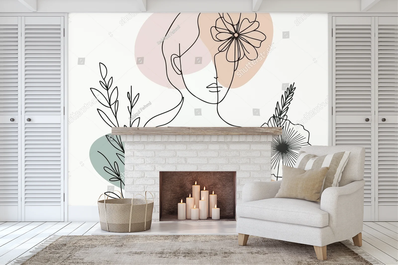 Kwiatowe inspiracje w minimalistycznym stylu