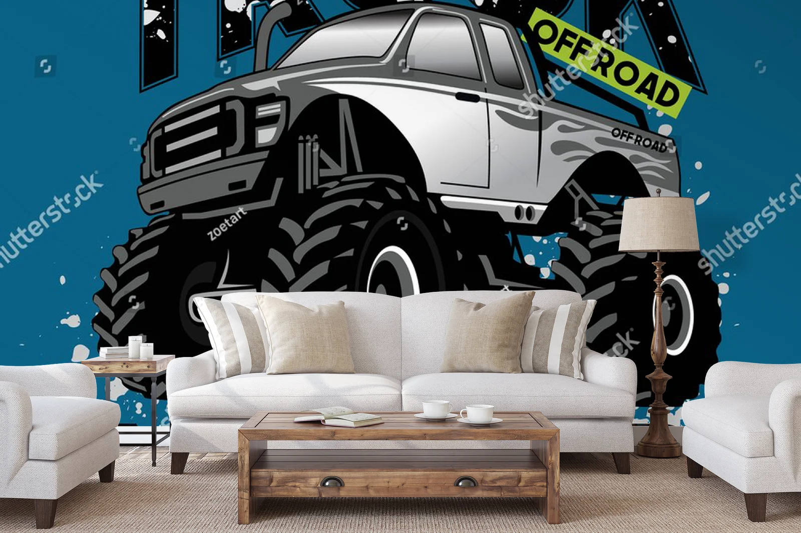 Dzynk! Potęga monster trucków w retro stylu