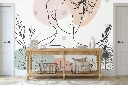Kwiatowe inspiracje w minimalistycznym stylu