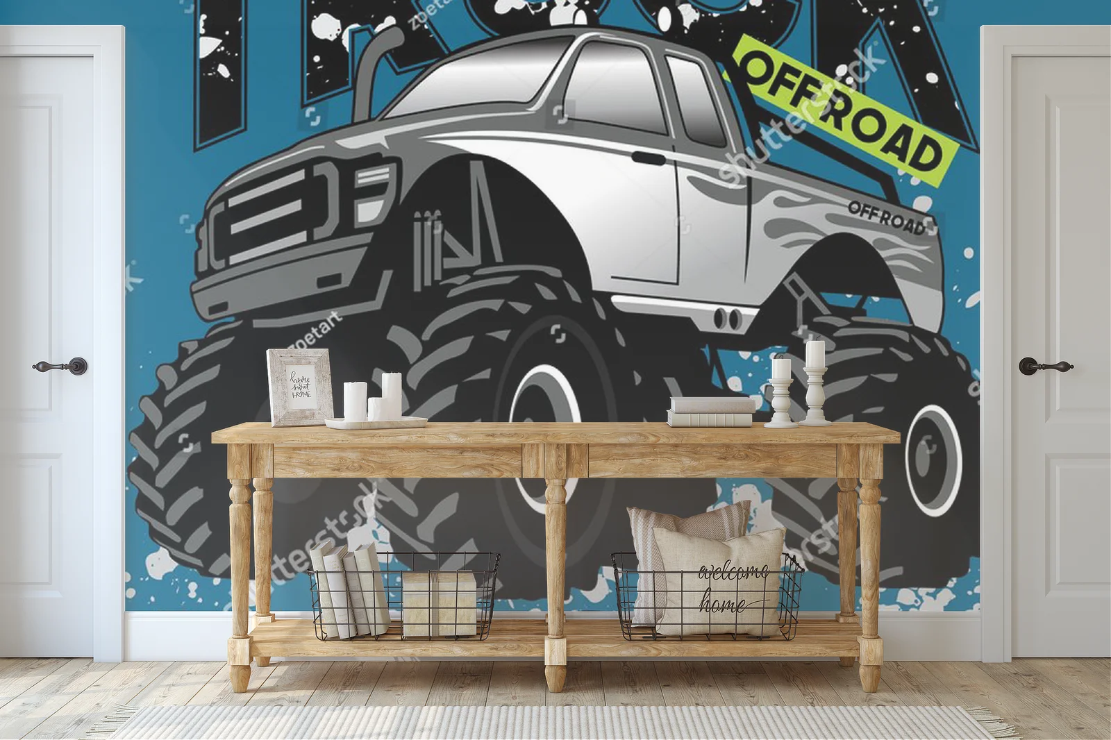 Dzynk! Potęga monster trucków w retro stylu