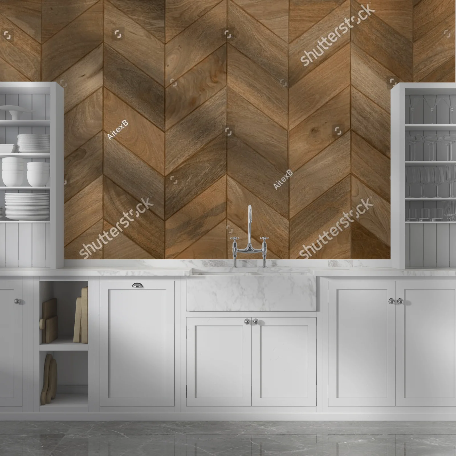 Rustykalna elegancja w odcieniach naturalnego drewna