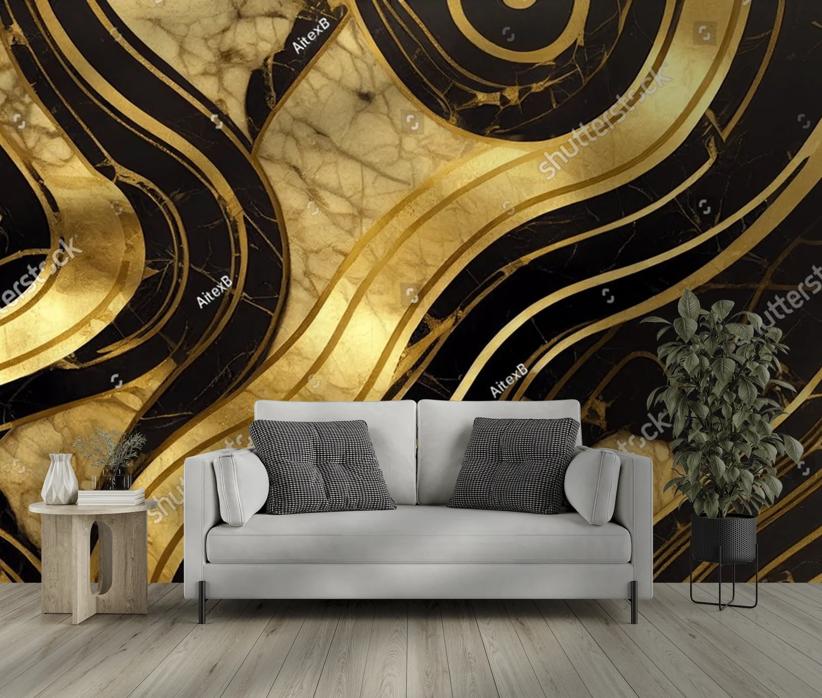Marble and Gold: Elegancka propozycja ze spacją