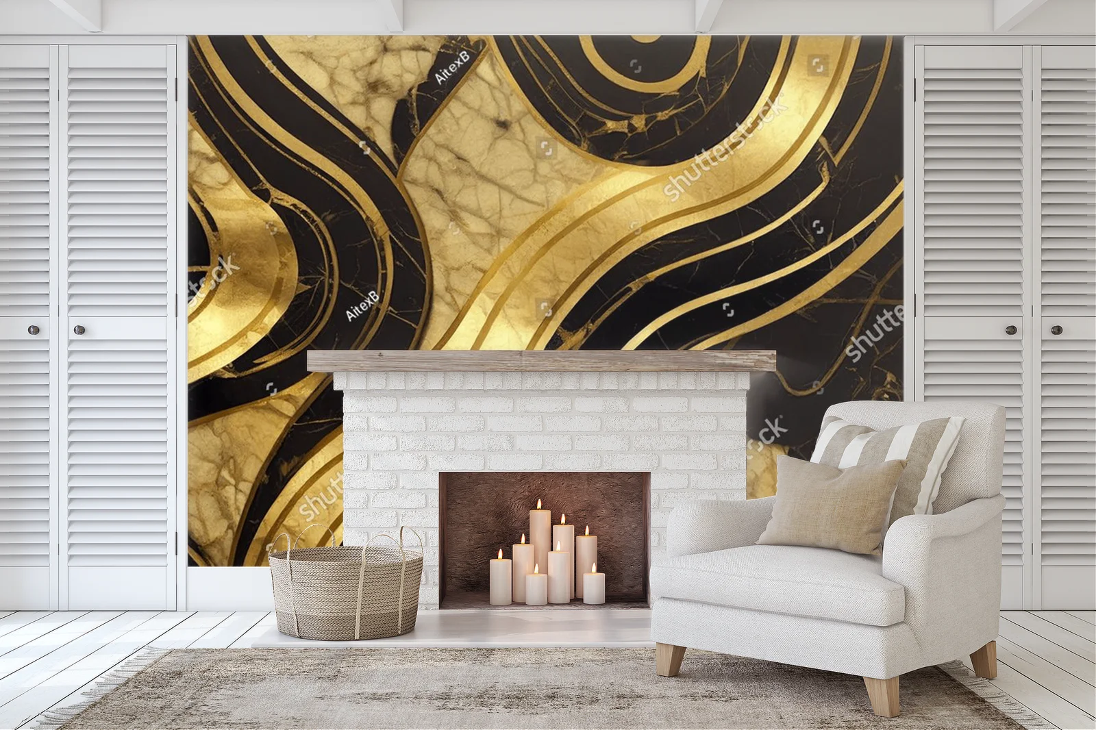 Marble and Gold: Elegancka propozycja ze spacją
