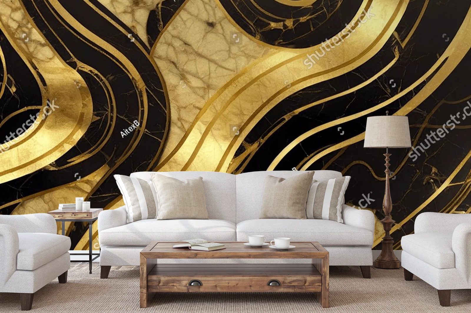 Marble and Gold: Elegancka propozycja ze spacją