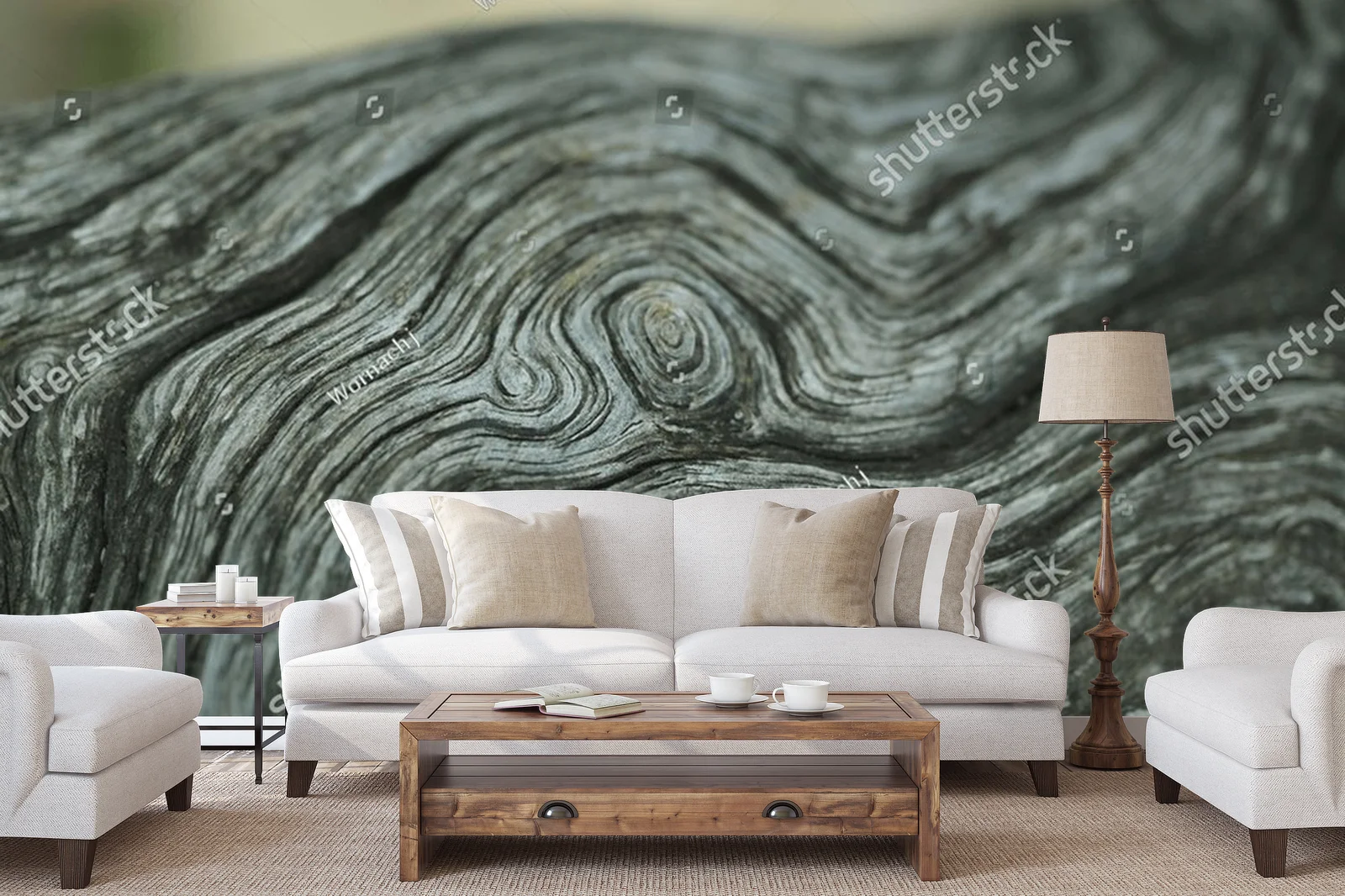 Natura zamknięta w drewnianych spiralach