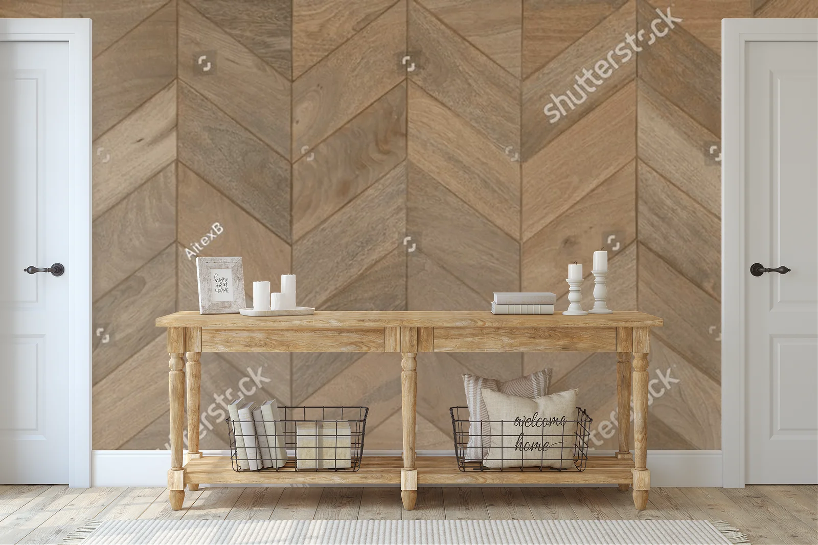 Rustykalna elegancja w odcieniach naturalnego drewna