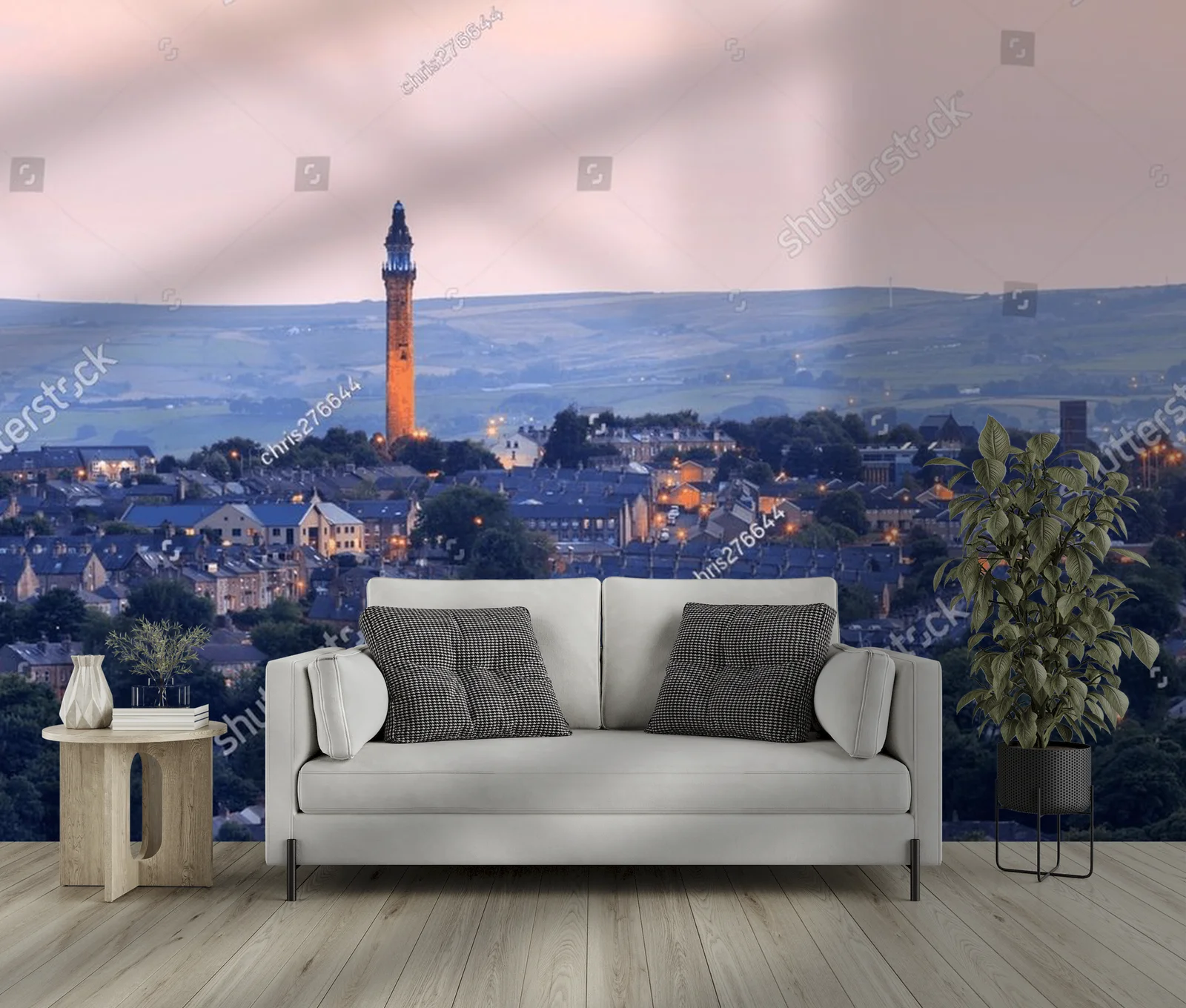 Urok Wainhouse Tower w pastelowym blasku