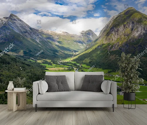Malownicze widoki Fjaerland: harmonijna elegancja