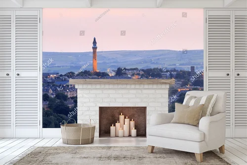 Urok Wainhouse Tower w pastelowym blasku