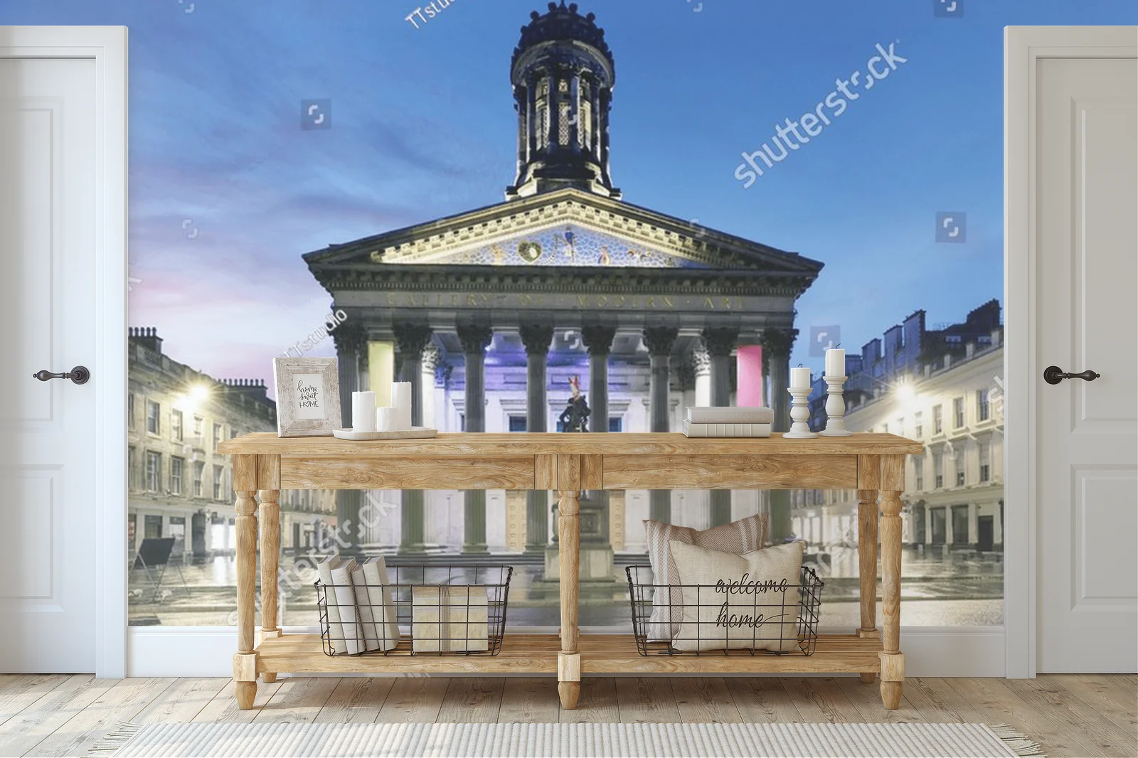 Nocna magia Glasgow: Nowoczesna galeria GoMA