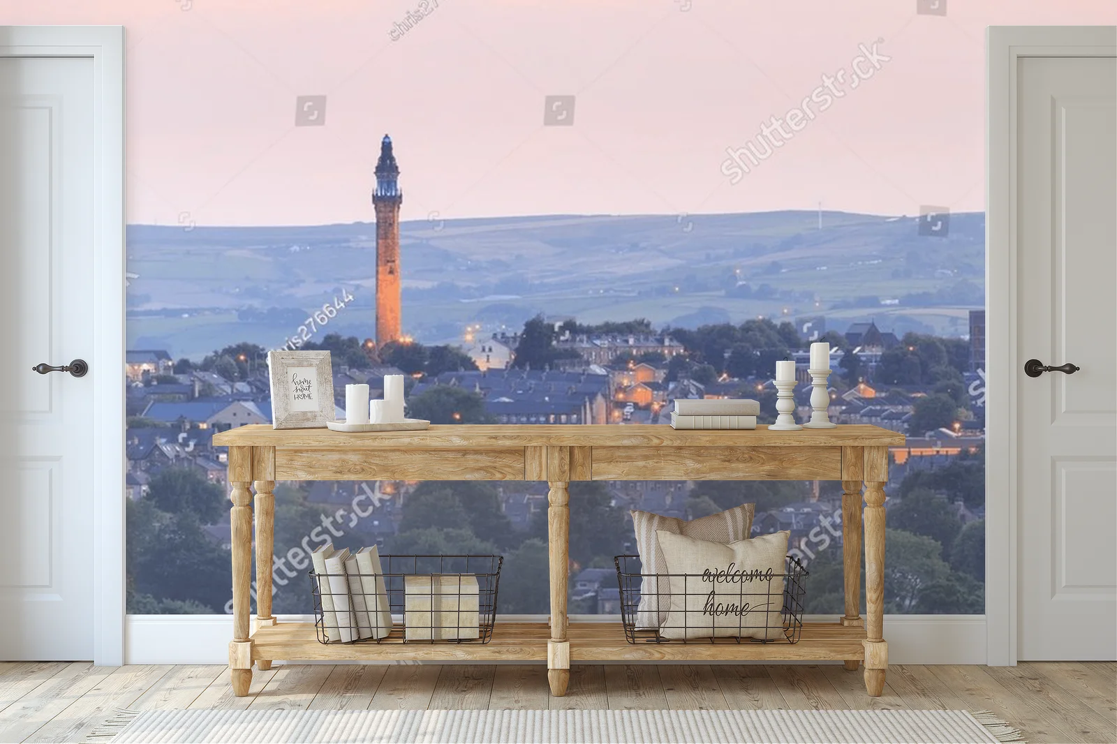 Urok Wainhouse Tower w pastelowym blasku