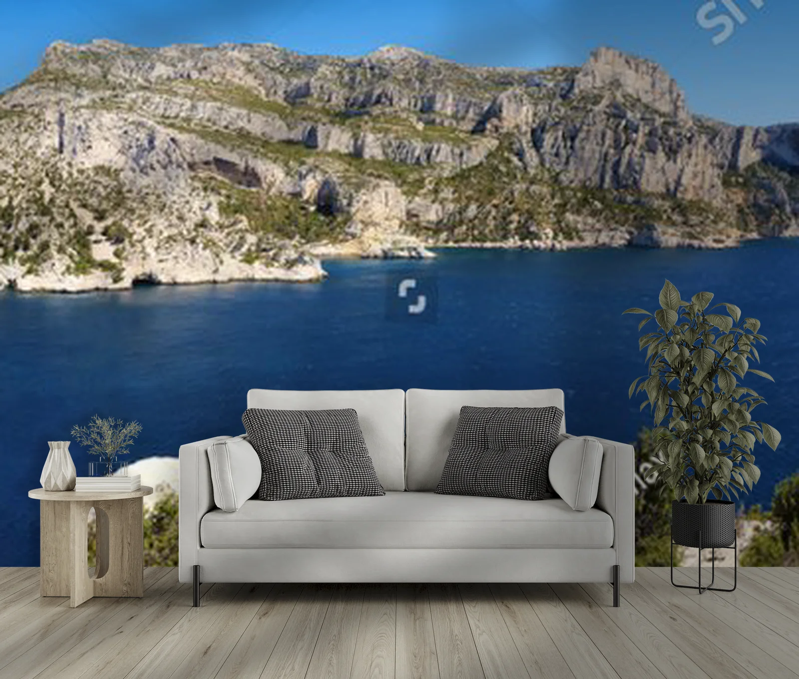 Malownicze calanques Morgiou nad lazurowym morzem