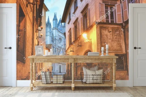 Niezwykły urok wąskiej uliczki Orvieto