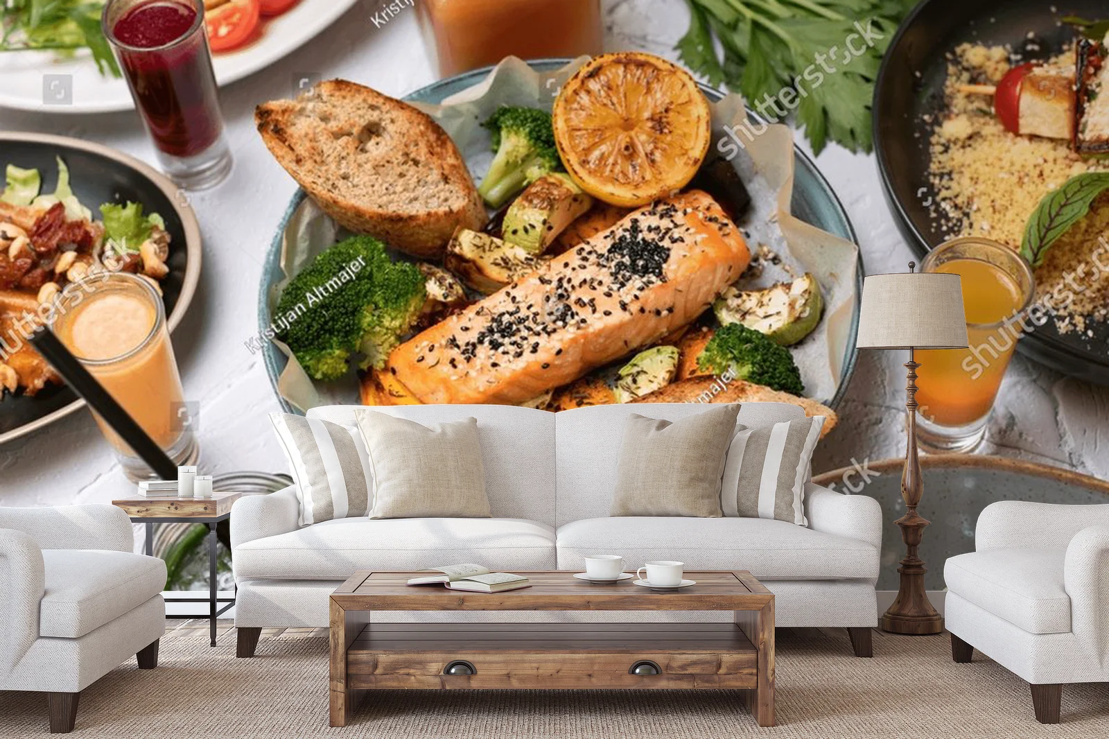 Aromatyczna uczta: wędzony salmon w towarzystwie warzyw