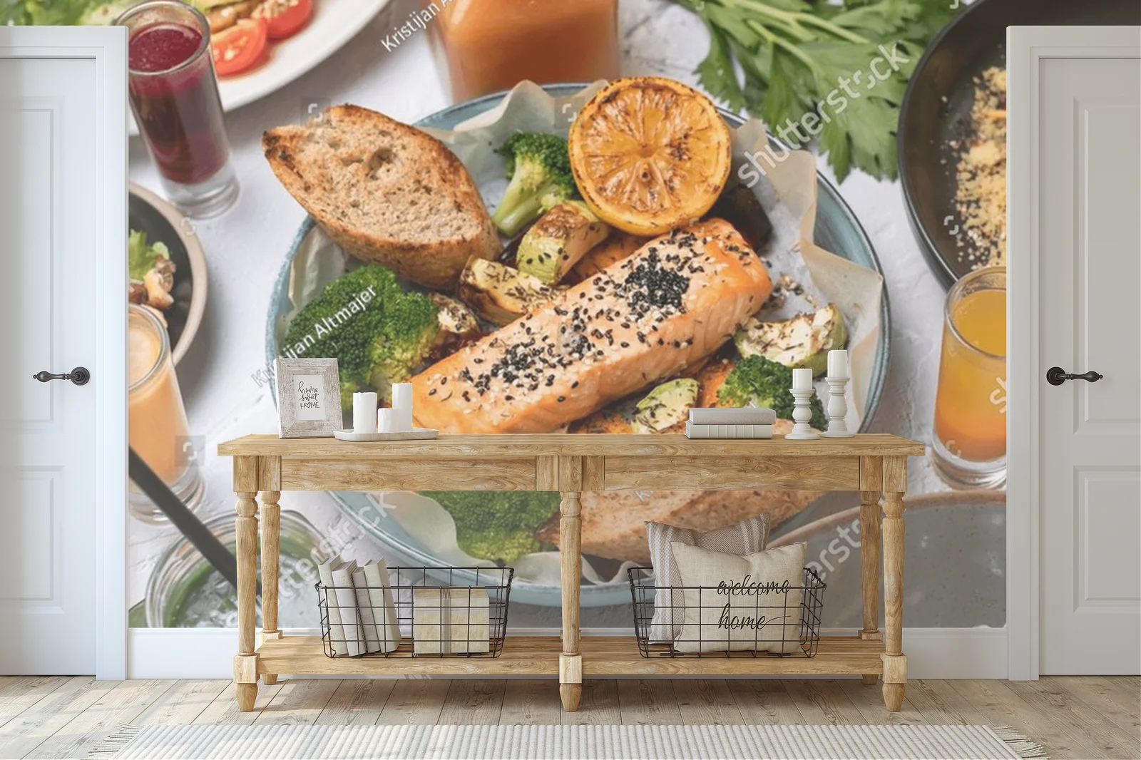 Aromatyczna uczta: wędzony salmon w towarzystwie warzyw