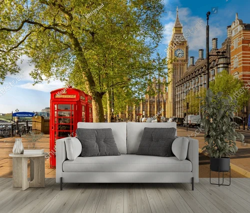 Klasyka Londynu: Czerwone Budki Telefoniczne i Big Ben