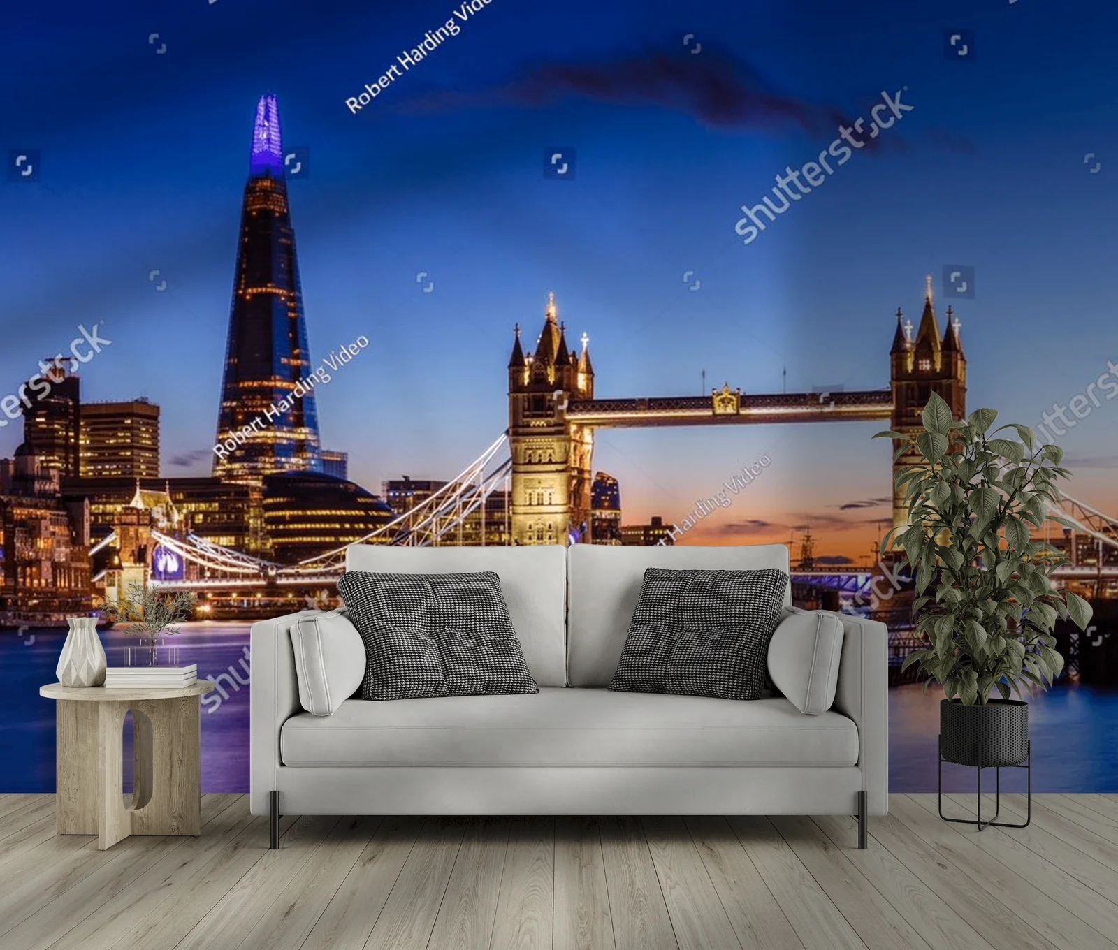 Zachwycające refleksy Tower Bridge i The Shard