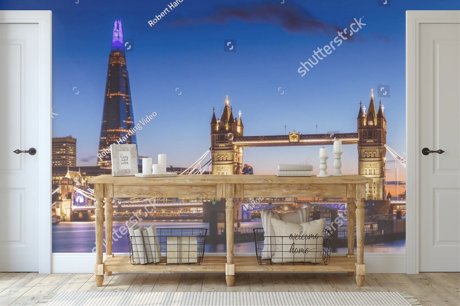 Zachwycające refleksy Tower Bridge i The Shard