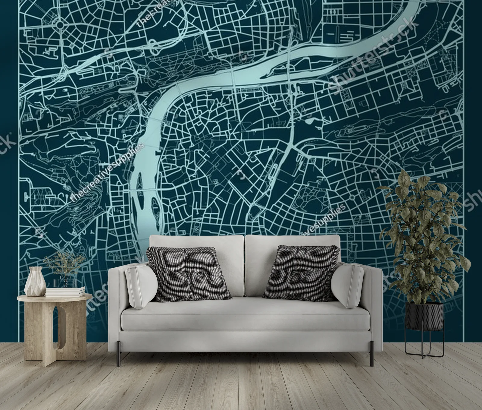 Praga w aksamitnych odcieniach – mapa miasta