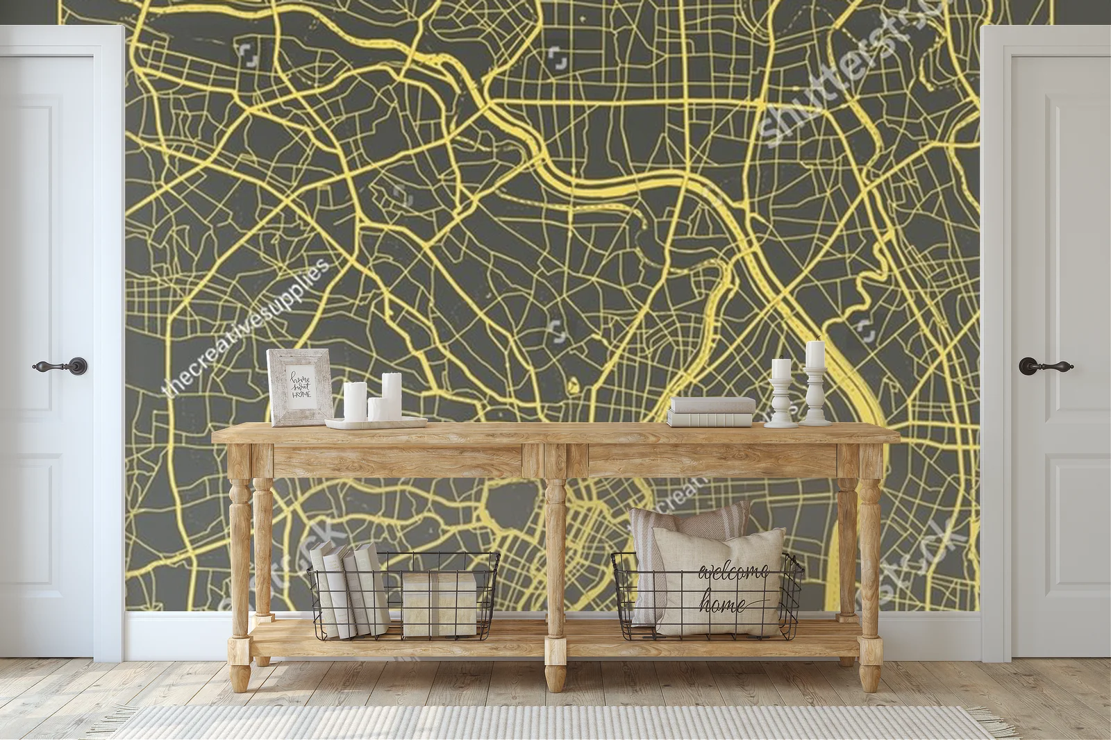 Niezwykła mapa Tokio w eleganckich odcieniach