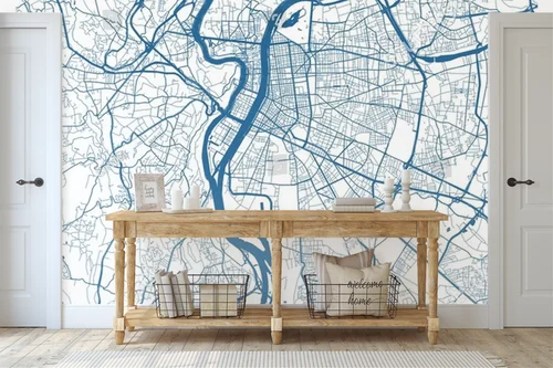 Lyon w błękicie – Mapa, która oczarowuje