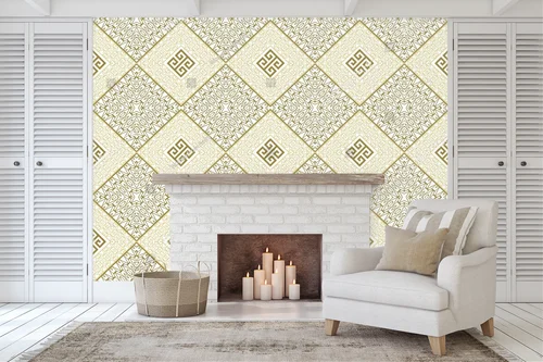 Elegancka geometria w pastelowych barwach