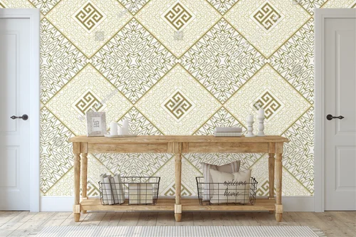 Elegancka geometria w pastelowych barwach