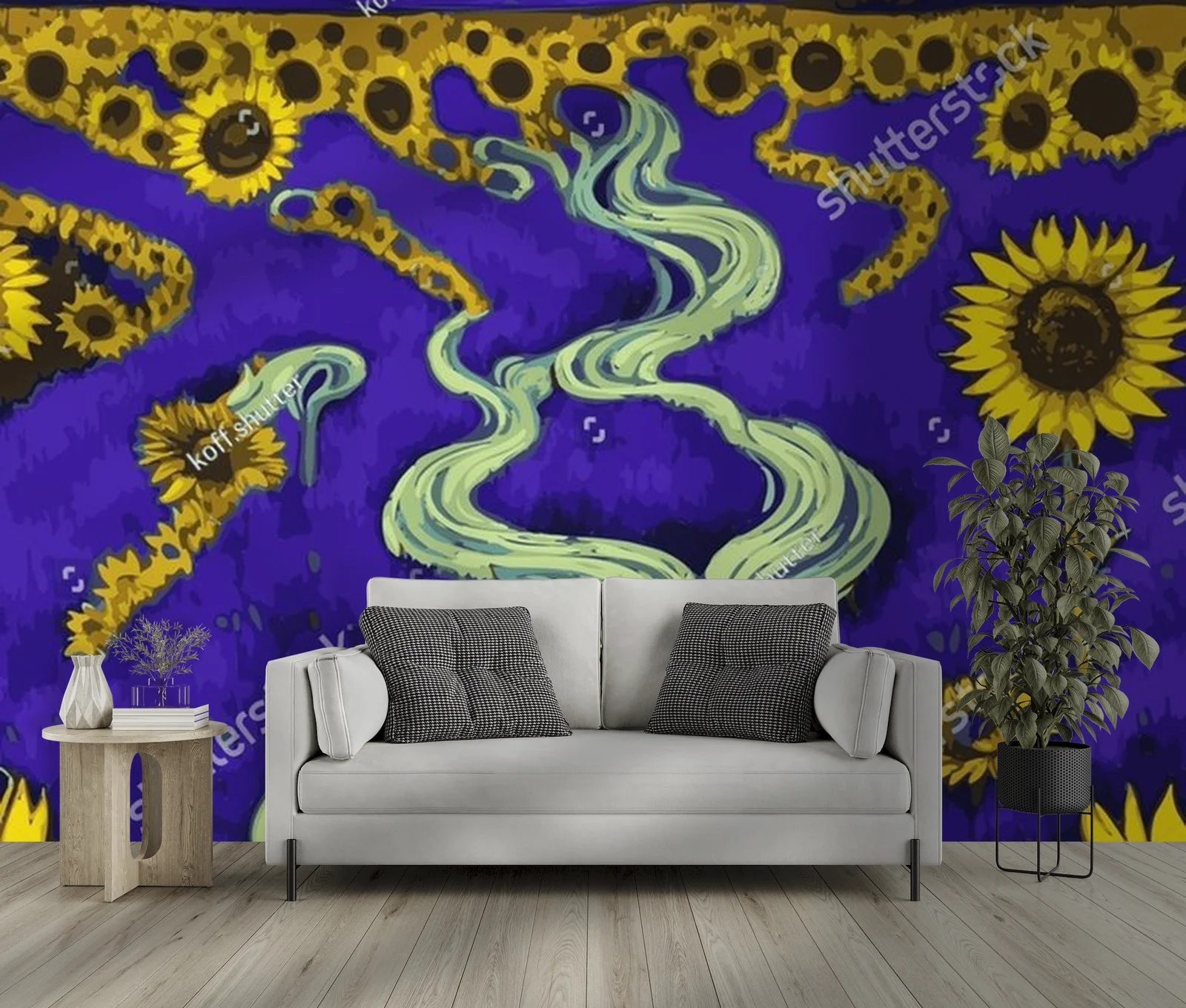 Nocne niebo Van Gogha w lśniących barwach