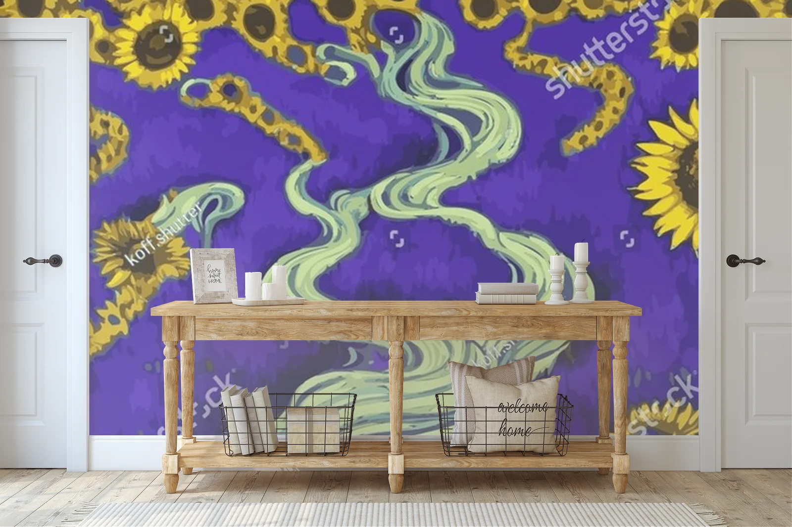 Nocne niebo Van Gogha w lśniących barwach
