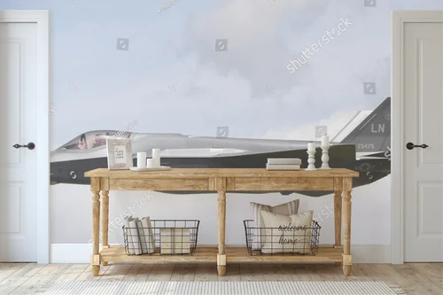 Futurystyczny F-35 w majestatycznym locie
