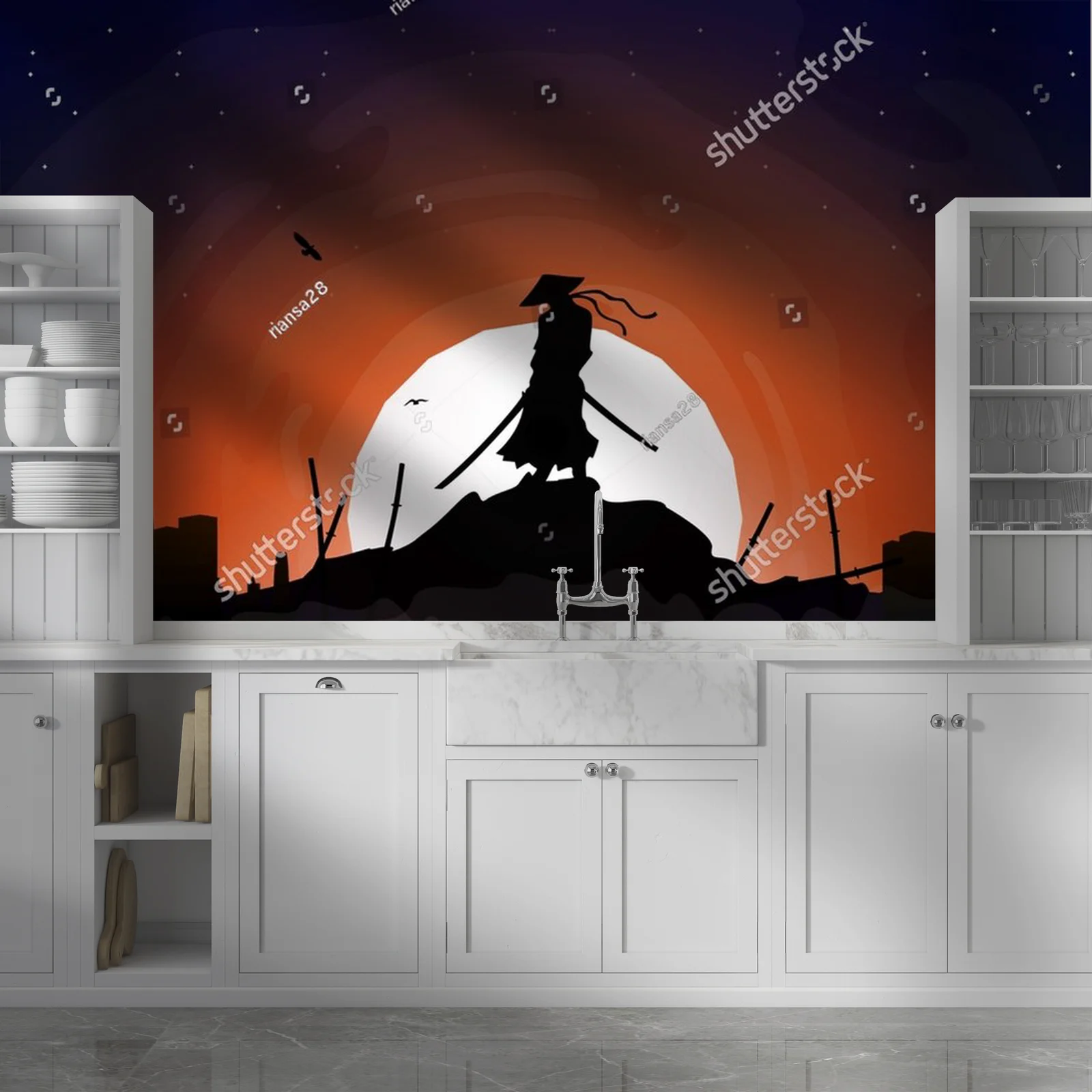 Samurajski duch w nocnej mocy