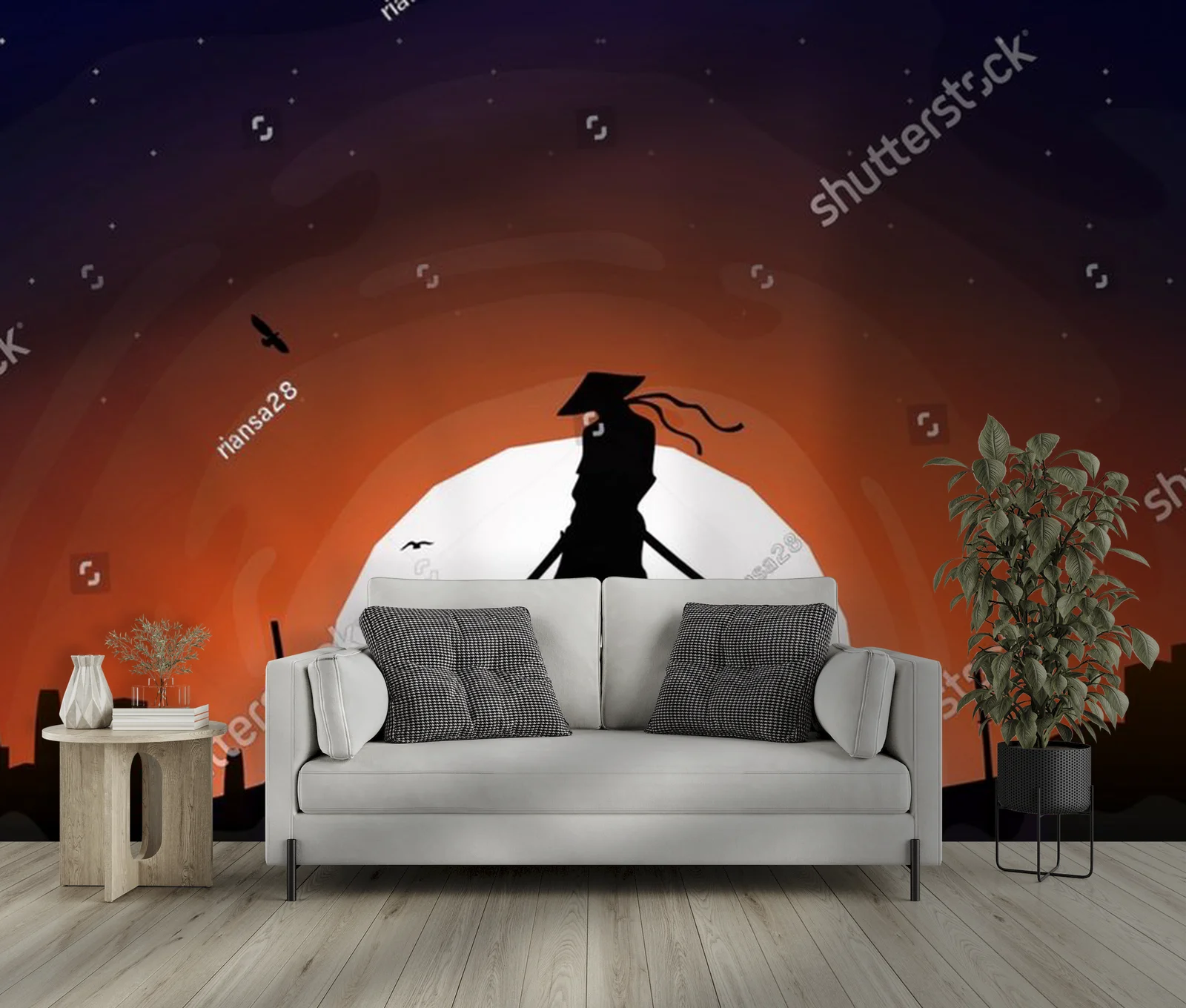 Samurajski duch w nocnej mocy