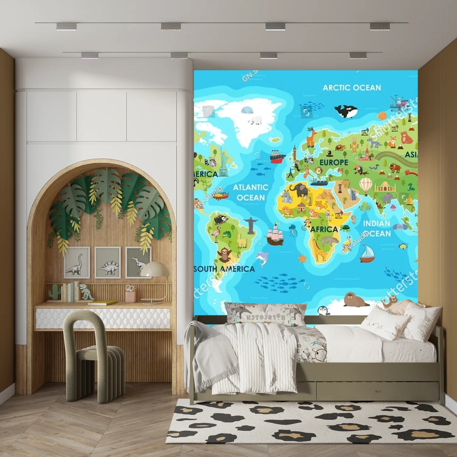 Kolorowy atlas świata pełen przygód dla dzieci