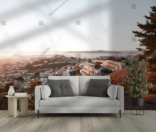 Zachwycająca panorama San Francisco w białych tonach