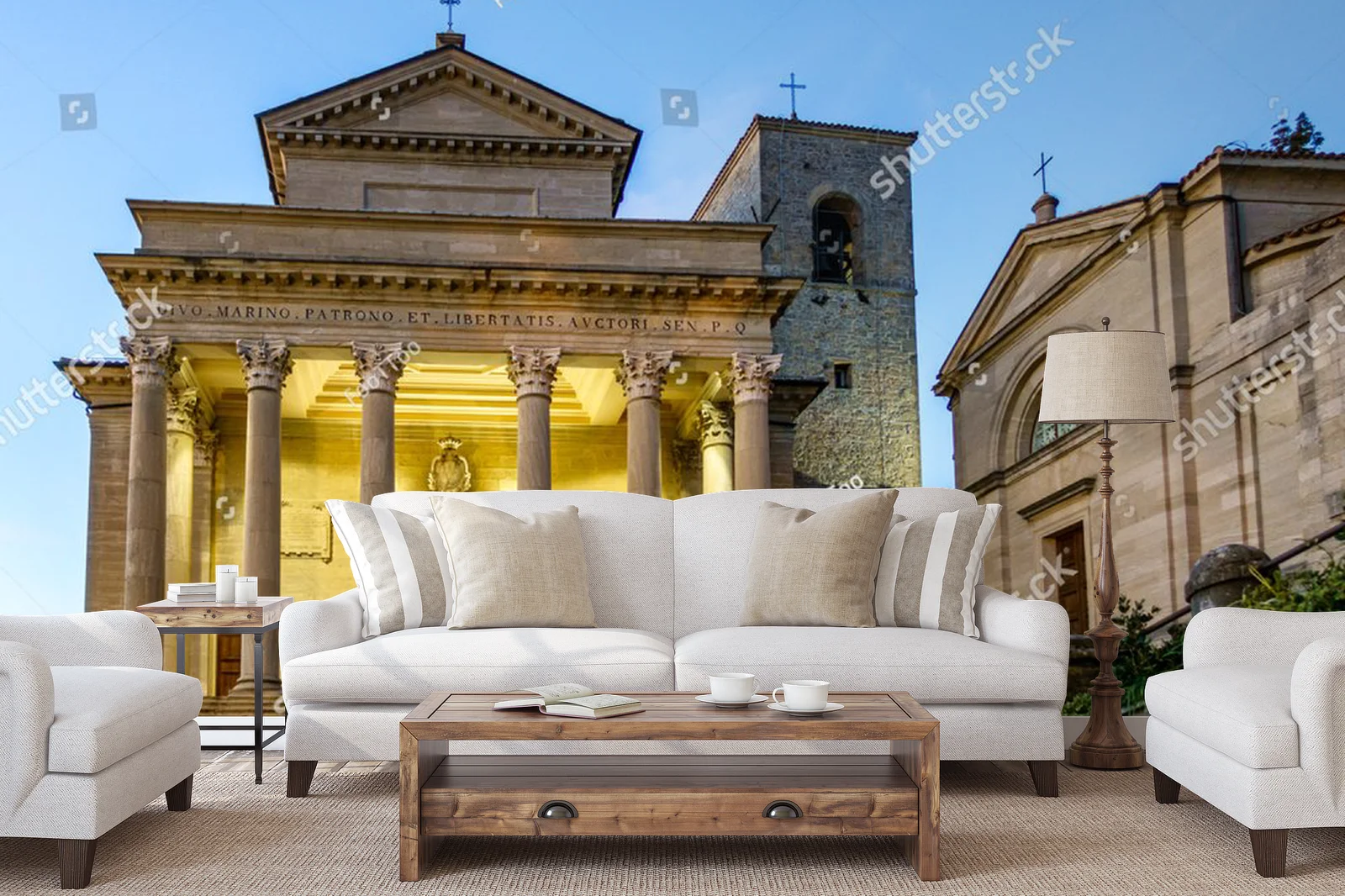 Urokliwe panorama historycznego San Marino