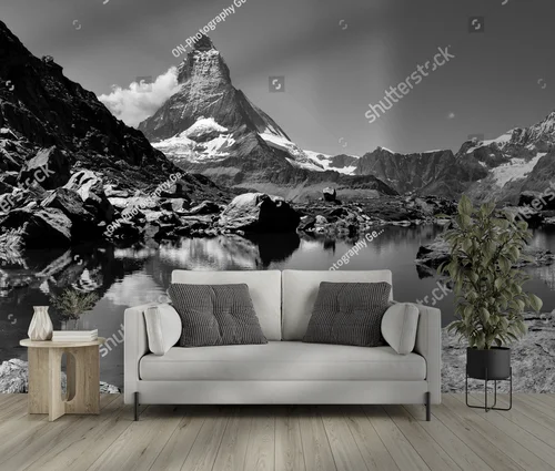 Ikoniczny Matterhorn w magicznej aurze