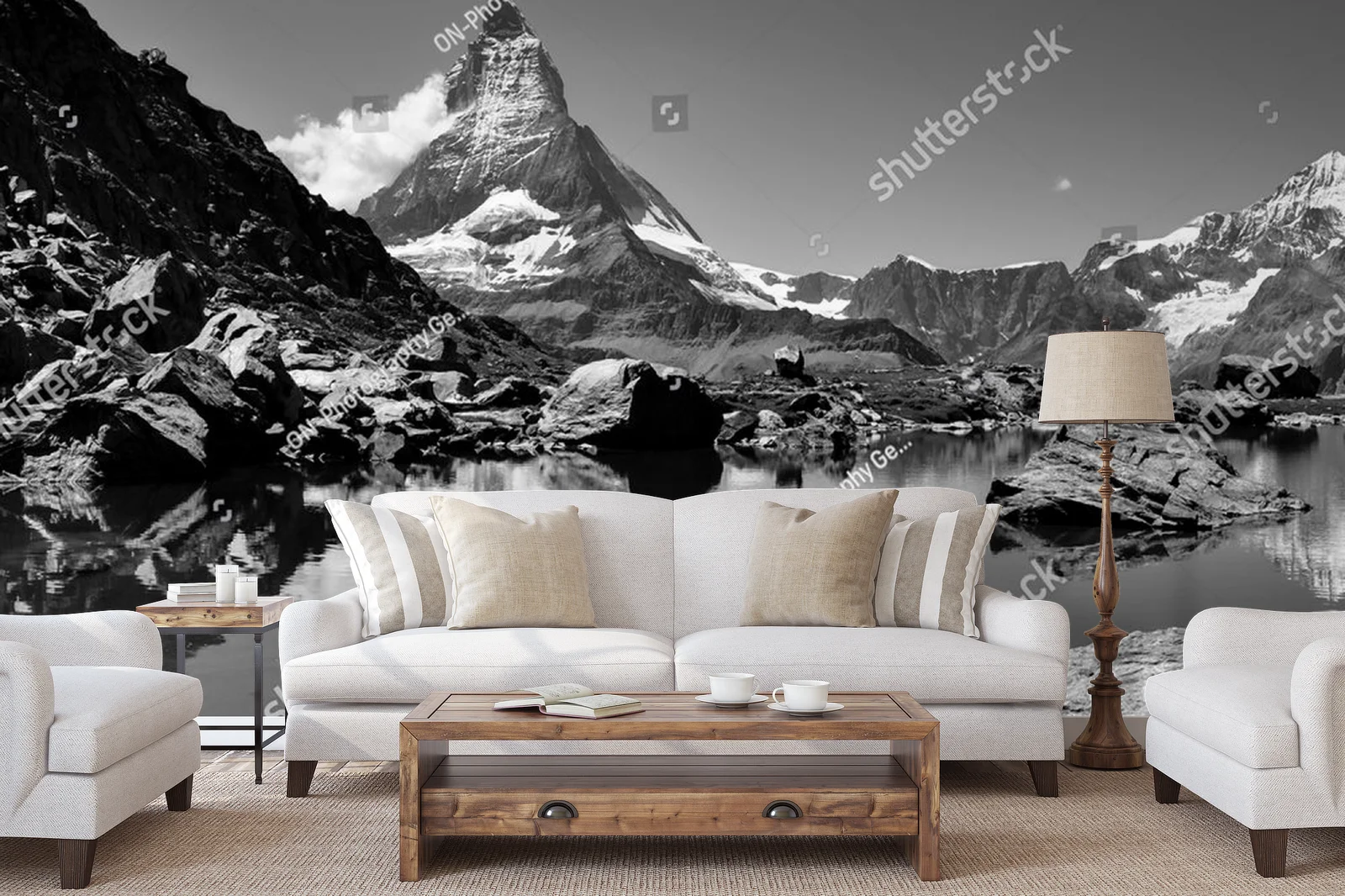 Ikoniczny Matterhorn w magicznej aurze