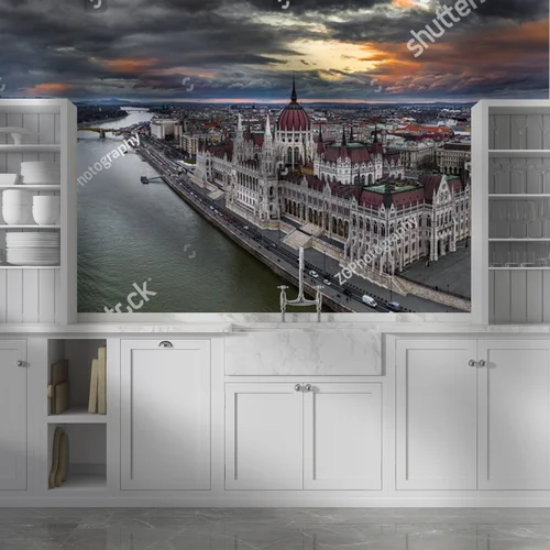 Zachwycająca panorama Budapesztu o zmierzchu