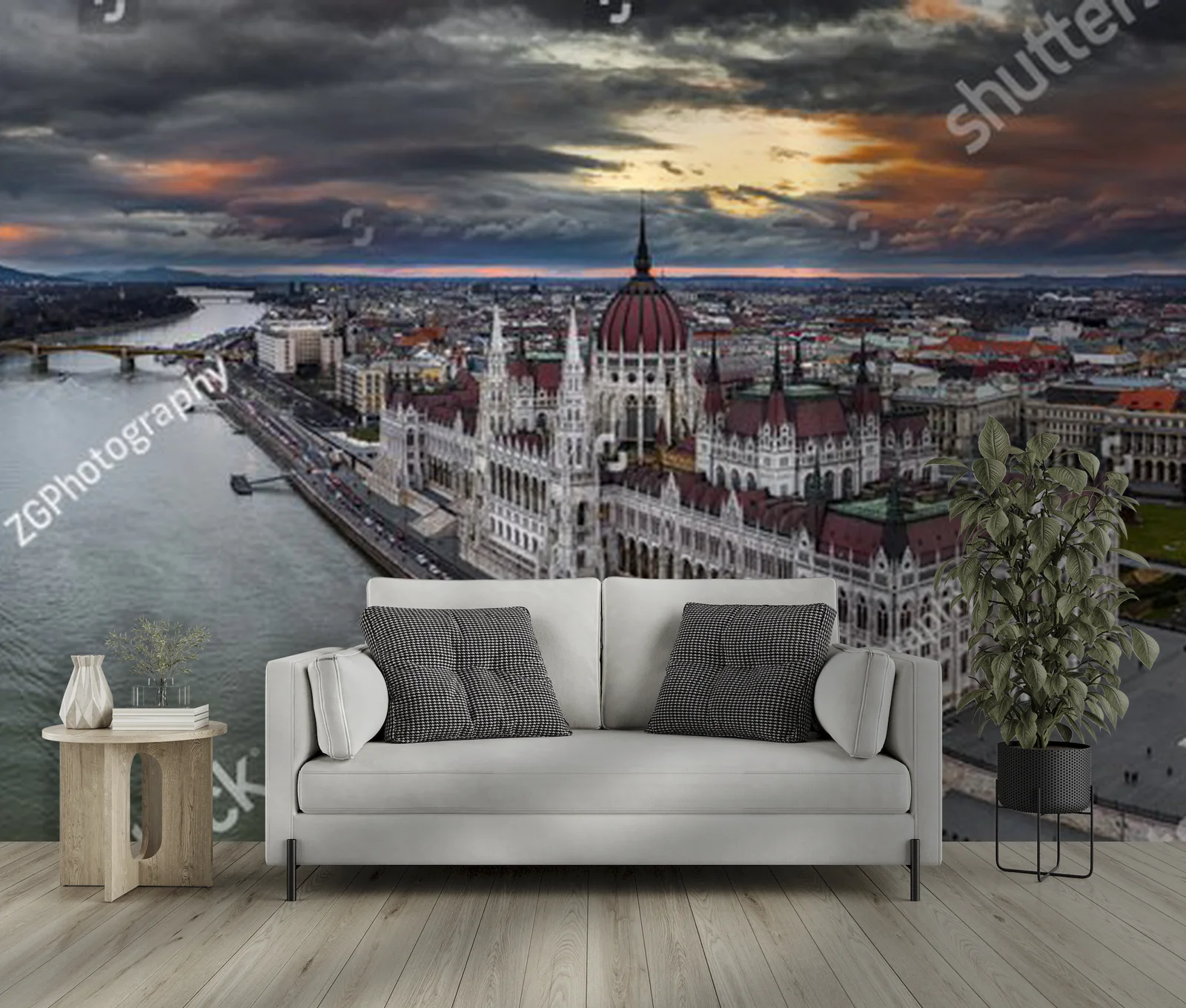 Zachwycająca panorama Budapesztu o zmierzchu