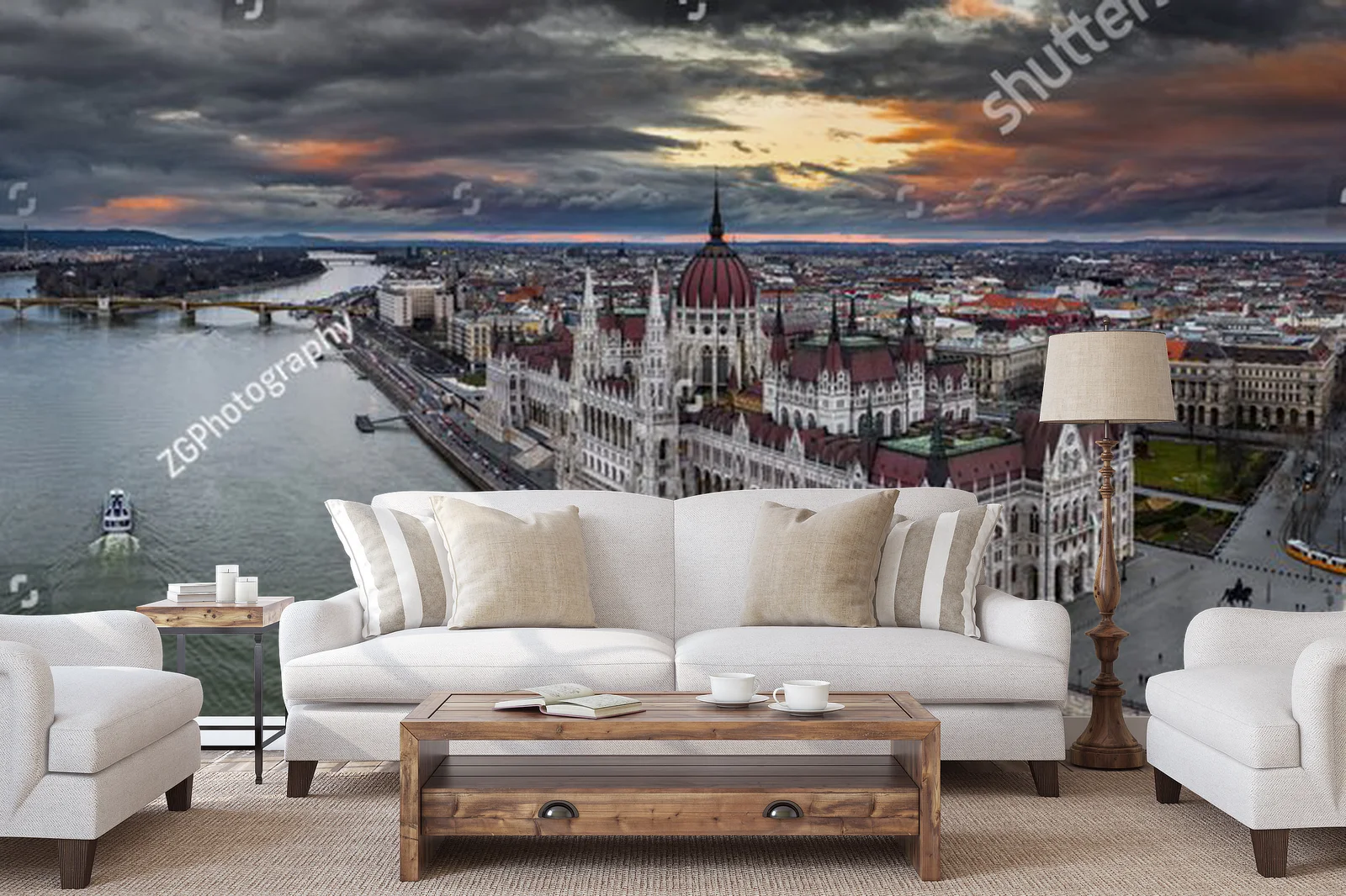 Zachwycająca panorama Budapesztu o zmierzchu