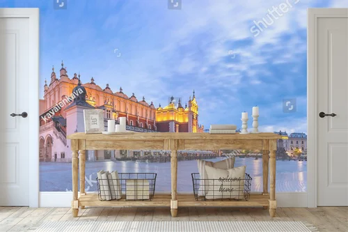 Zachwycająca panorama krakowskiego rynku