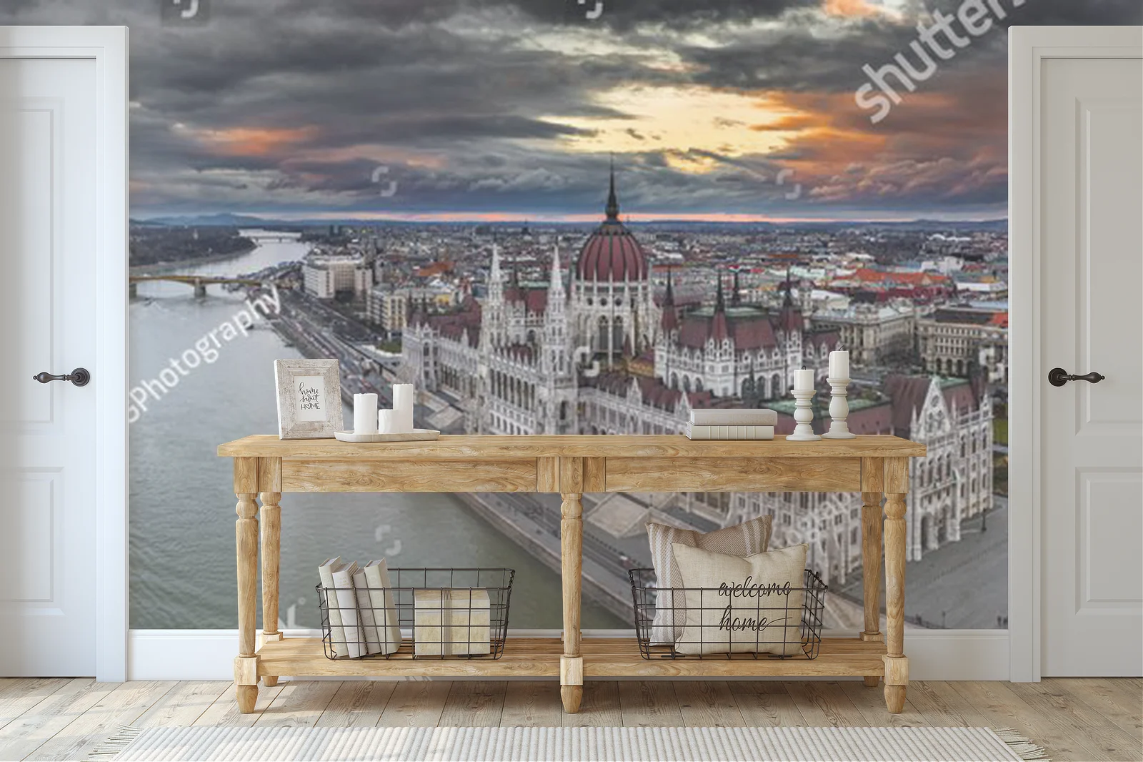 Zachwycająca panorama Budapesztu o zmierzchu