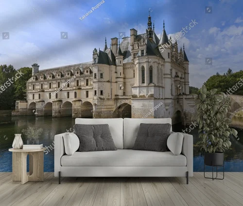 Zamek Chenonceau w złotych barwach Doliny Loary