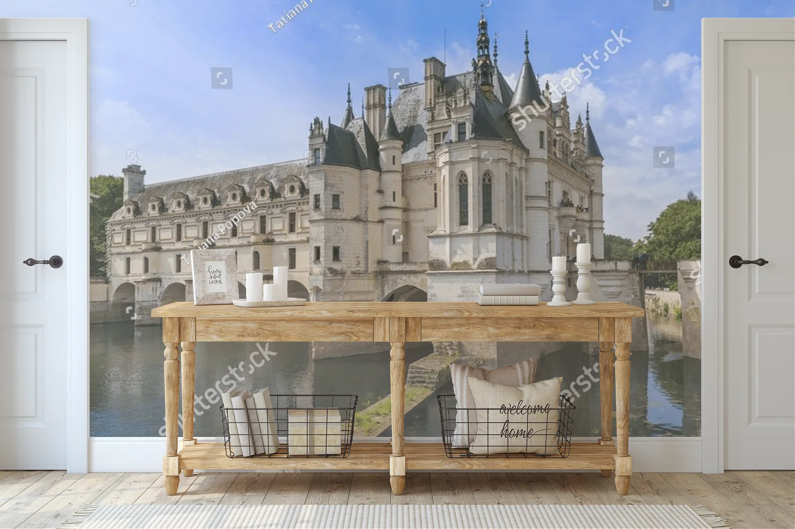 Zamek Chenonceau w złotych barwach Doliny Loary