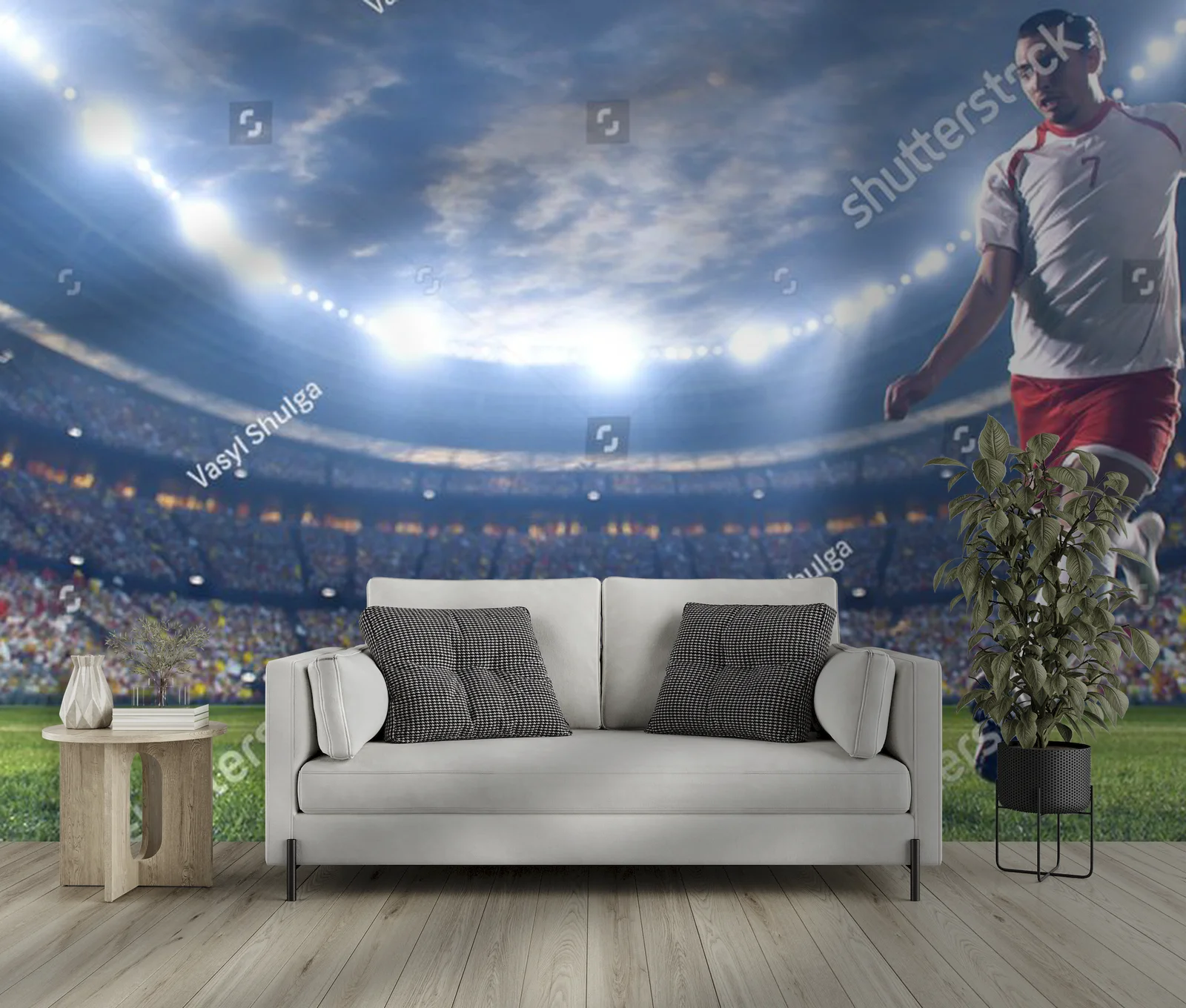 Dynamiczne emocje na piłkarskim stadionie