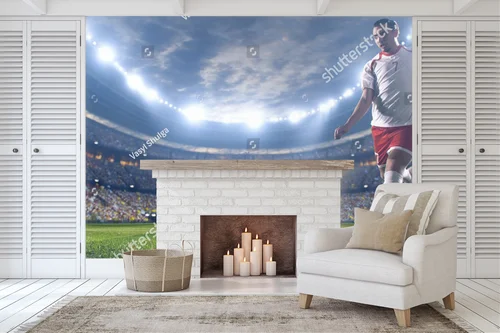 Dynamiczne emocje na piłkarskim stadionie