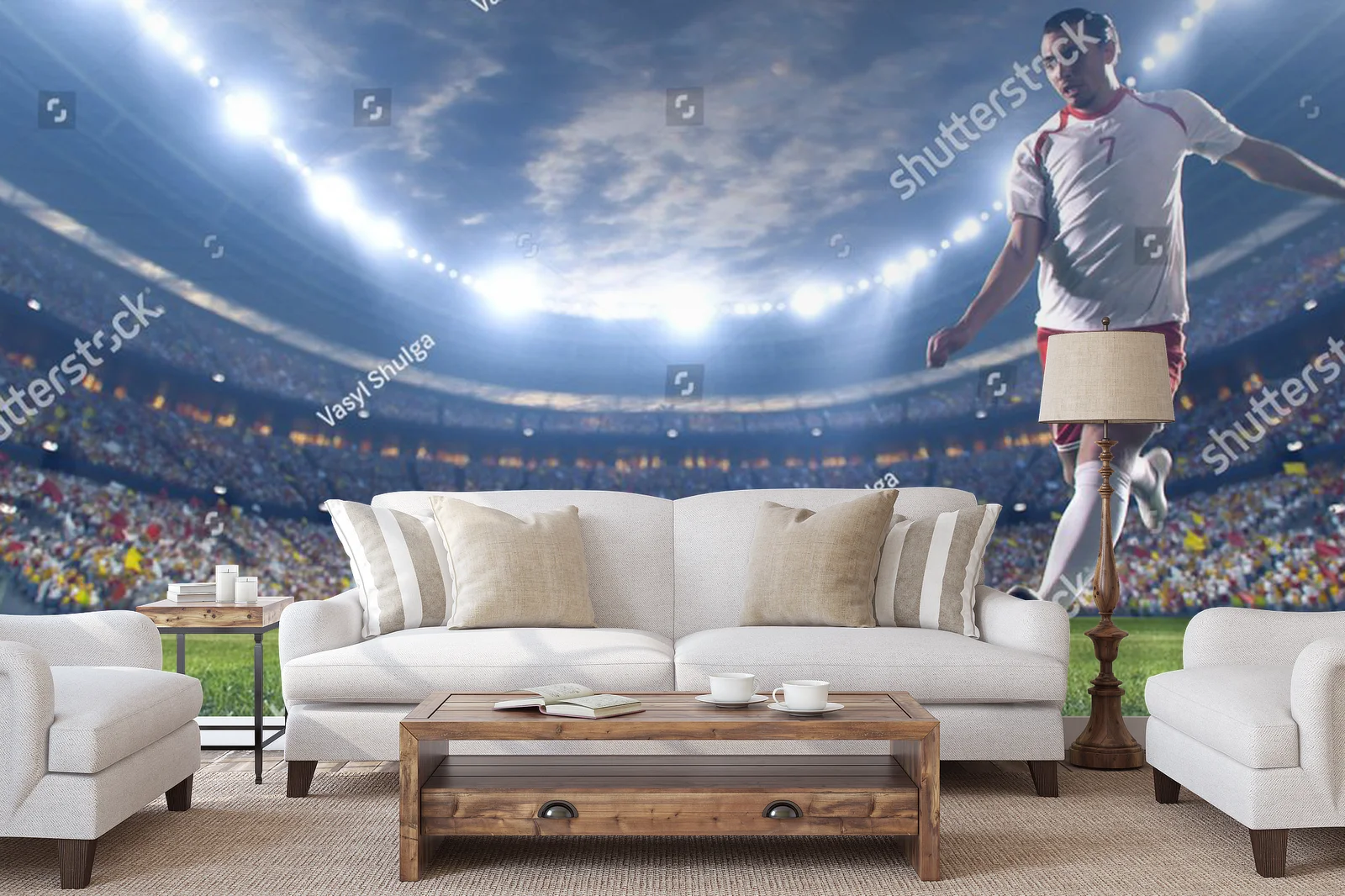 Dynamiczne emocje na piłkarskim stadionie