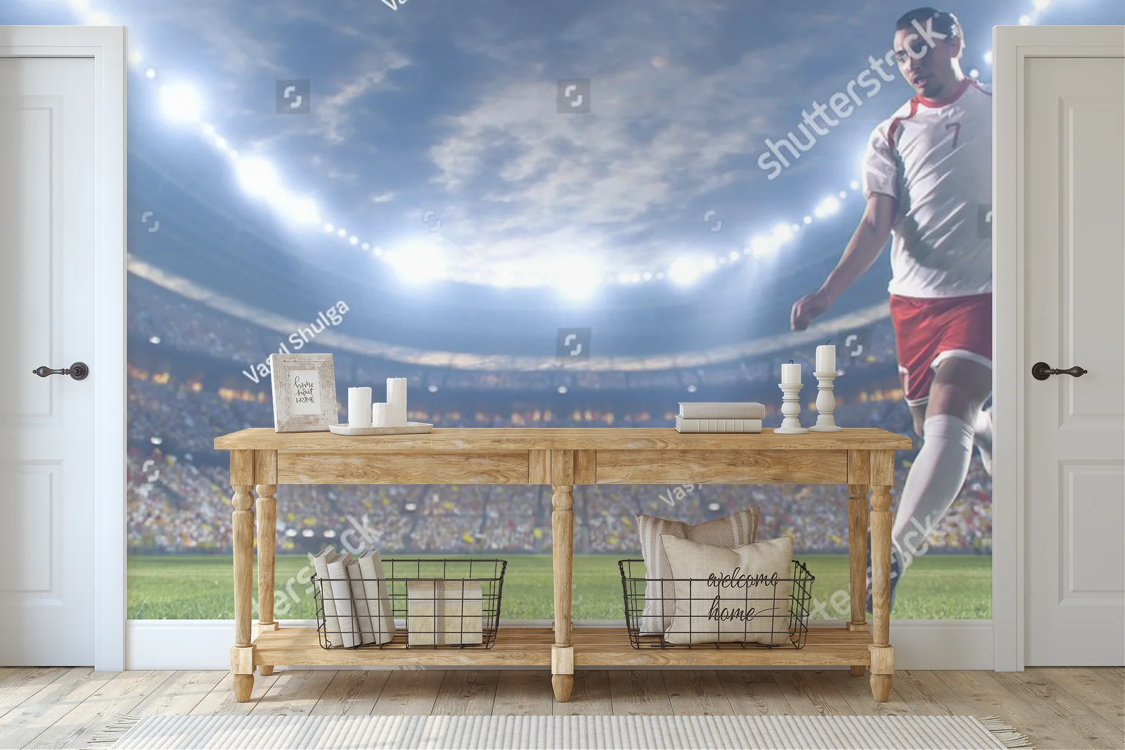 Dynamiczne emocje na piłkarskim stadionie